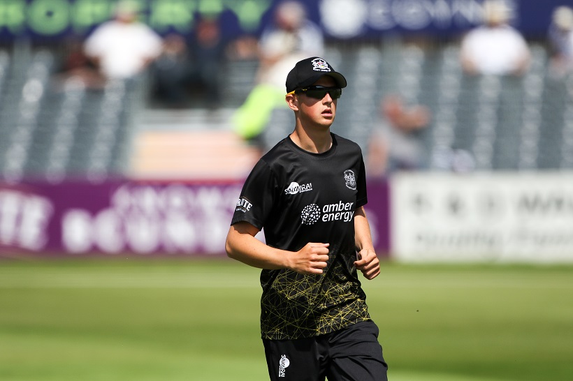 George Drissell Drissell signs professional contract at Gloucestershire