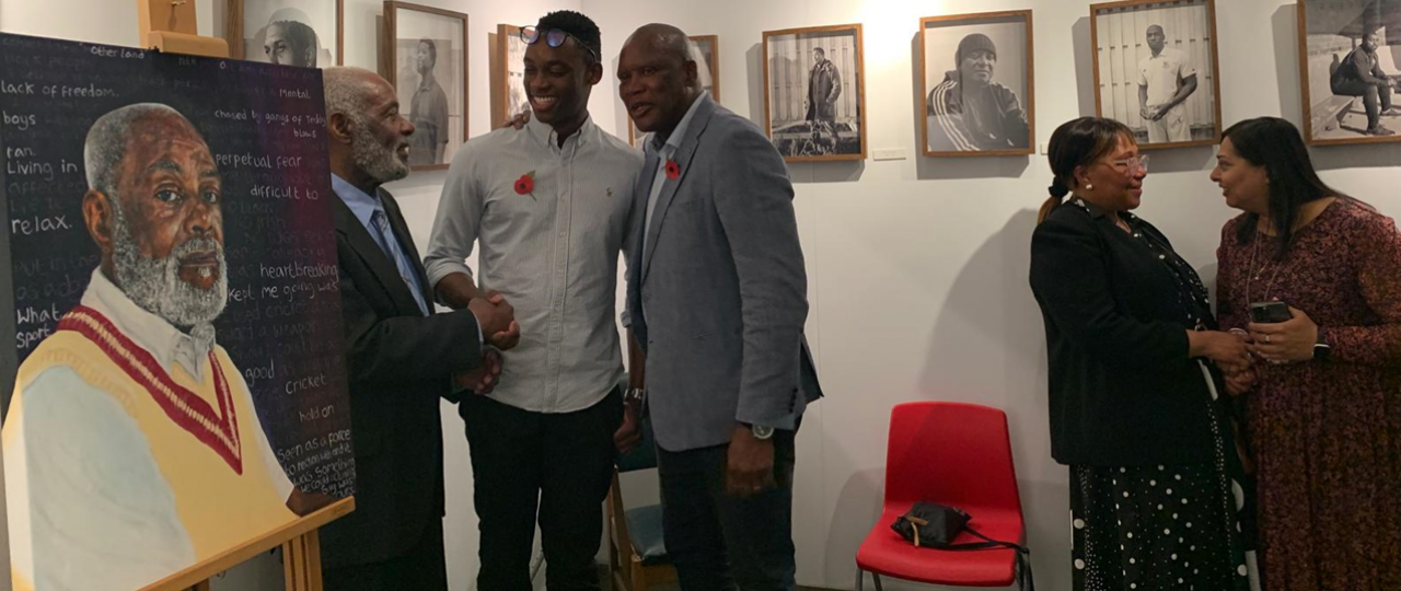 Portrait of Bristol civil rights activist Guy Reid Bailey OBE unveiled ...